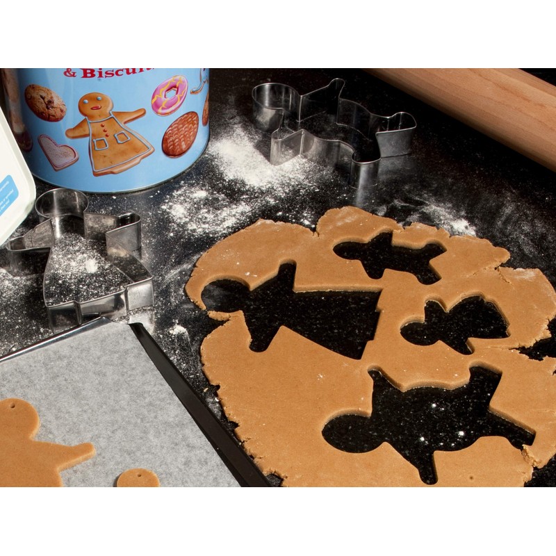 Tala Stainless Steel Gingerbread Family Cutters