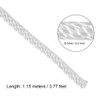 sourcing map Recoil Start Rope with Handle 5 mm Diameter