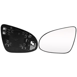 OWITAT Heated Mirror Glass Compatible with Toyota Camry 2012-2017/Avalon 2013-2018,Left Driver Side Exterior Mirror Glass Replacement for Camry Hybrid/XLE/SE/LE Avalon Hybrid/XLE/Limited Left Side
