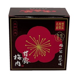 Fukui Prefecture Recommended Specialty, Unchanged Taste Since the Edo Period, Honeydew Plum Meat, 5.6 oz (160 g), No Additives, No Coloring