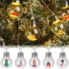 Aurelema 2 Pcs Christmas Lights 6.6ft 10 LED Bulbs Snowball