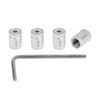 Motoforti Tire Valve Stem Caps Tyre Valve Dust Covers 8x13mm