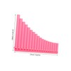 Levemolo Pipe Pink Alto Pan Flute for Beginners Durable Traditional