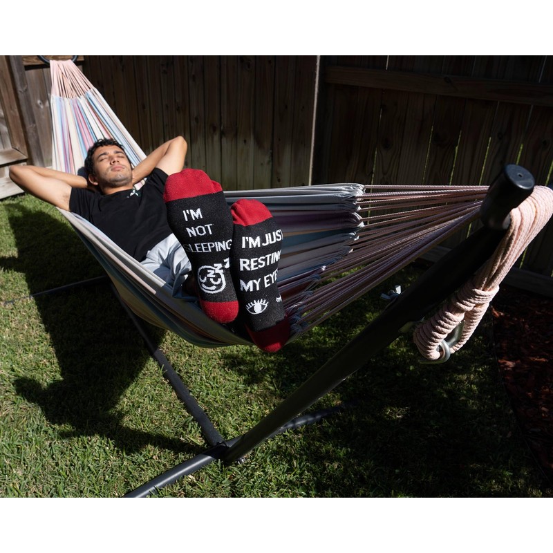 IRISGOD Funny Nerd Socks | Cool Stocking Stuffers | Holiday