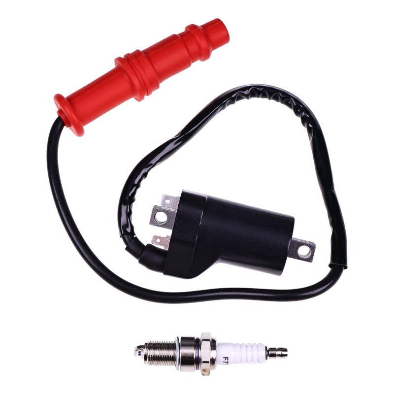 YUXSOUQ Ignition Coil Pack with Spark Plug 0824-043, 0824-049 Compatible
