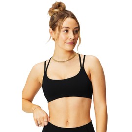 Fabletics Women's Principal Low-Impact Bra, XL, Black