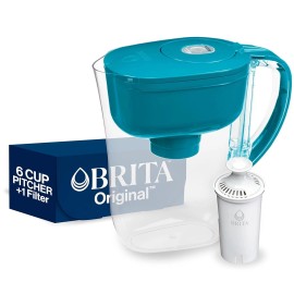 Brita Metro Water Filter Pitcher with Smartlight – BPA-Free + Free Shipping