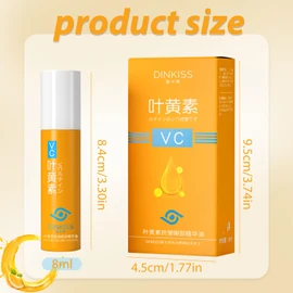 Lutein Anti-Falten Serum öl, VC Lutein Augenöl, Anti-Aging-Augenserum gegen Falten, Lutein Augenserum Against Eye Bags und Dark Circles, Verbessert Falten