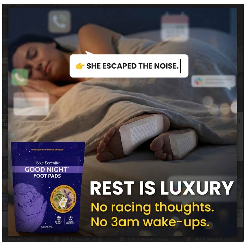 Sole Serenity Good Night Foot Pads - Support Achy Feet