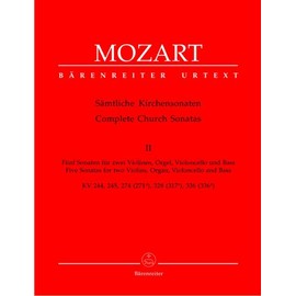 Mozart: Complete Church Sonatas - Volume 2