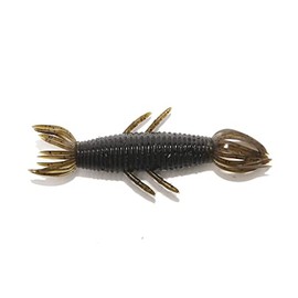 Imakatsu Flush Shrimp 3 Inch (Ecology) #S-14 Green Pumpkin Pepper