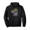 Nonbinary Flag Colours Occult Butterflies Pullover Hoodie, black