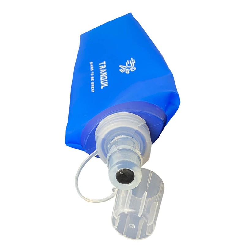 Tranquil Soft Foldable Water Bottles - BPA Free Collapsible TPU