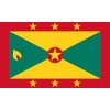 Grenada Large 5' x 3', Weather-Resistant Polyester Outdoor Flag