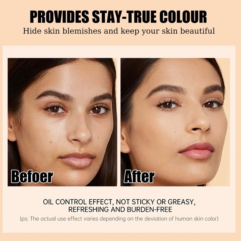 Telidif Colour Changing Foundation 30mL, Universal Shade, SPF 15, Long