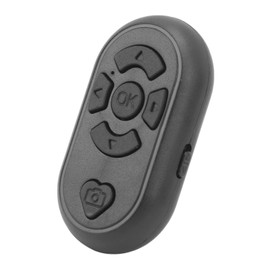 Remote Page Turner, Wireless BT4.0 TikTok Scroll Page Clicker, Bluetooth Camera Photo Shutter for Video Selfie Recording, Phone Remote Control Page Ring for Most Cell Phones (Black)