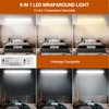FaithSail Dimmable 4FT LED Wraparound, 4 Foot LED Light Fixture