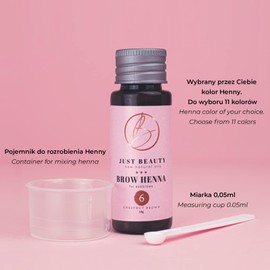 Just Beauty Henna Graphite No. 2 + Activator