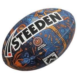 Full Size 5 Steeden NRL Indigenous All Stars Supporter Football Rugby League Ball