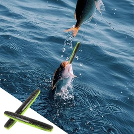 Fishing Lures for Bass | Fishing Lures Artificial Worm | Bass Fishing Crank Baits, Animated Topwater Lure for Freshwater & Saltwater Trout