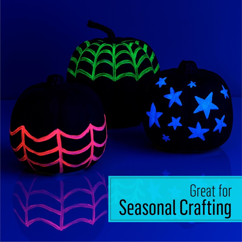 FolkArt Glow in the Dark Acrylic Paint (2 Ounce), Matte