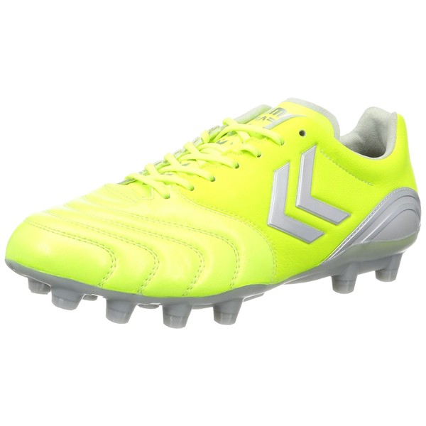 Hummel Volato 2 Super Wide Soccer Shoes, Neon yellow x silver (3295)