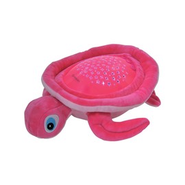 Oregon Scientific Pink Tortoise Night Light and Lullaby with Stars