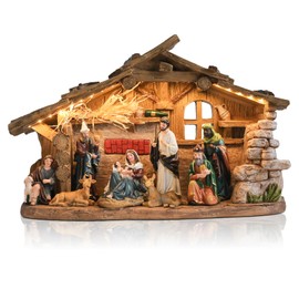 Ovewios Christmas Nativity Sets