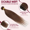 Benehair Human Hair Extensions Weft 100g Remy Straight Human Hair
