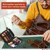 Upholstery Sewing Kit | Awl Thread Leather Stitching Kit,Versatile Leathercraft