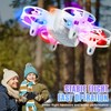 Mini Drones for Kids with Multicolor LED Lights Long Flight