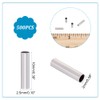UNICRAFTALE About 500pcs 10mmx2.5mm 304 Stainless Steel Tube Beads Column