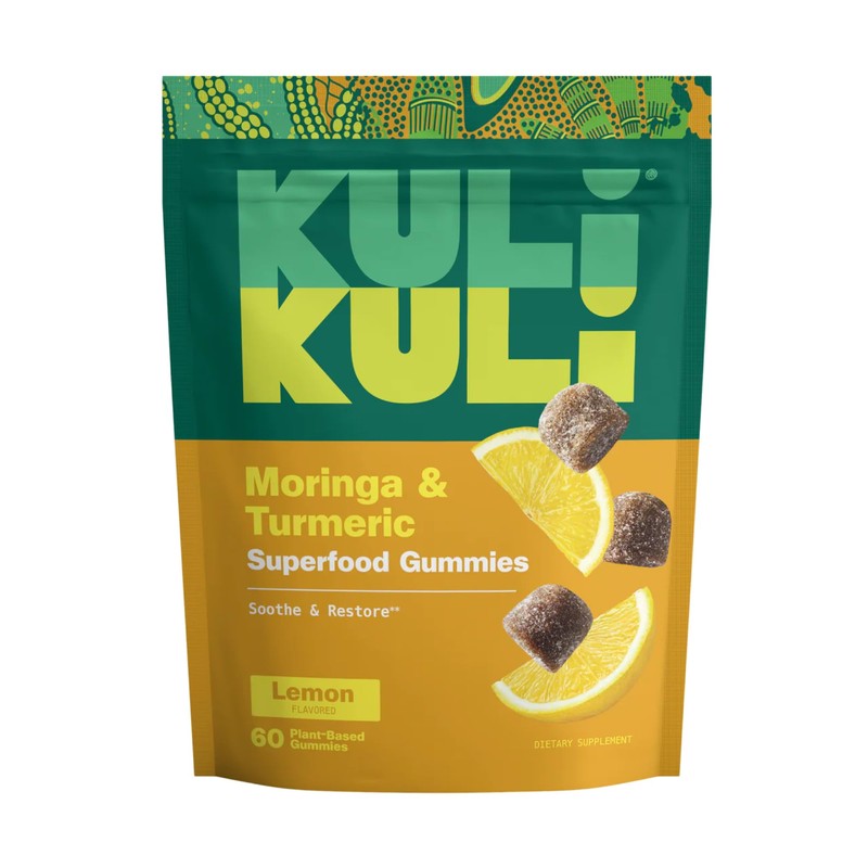 KULI KULI Supergomitas de cúrcuma, 60 unidades