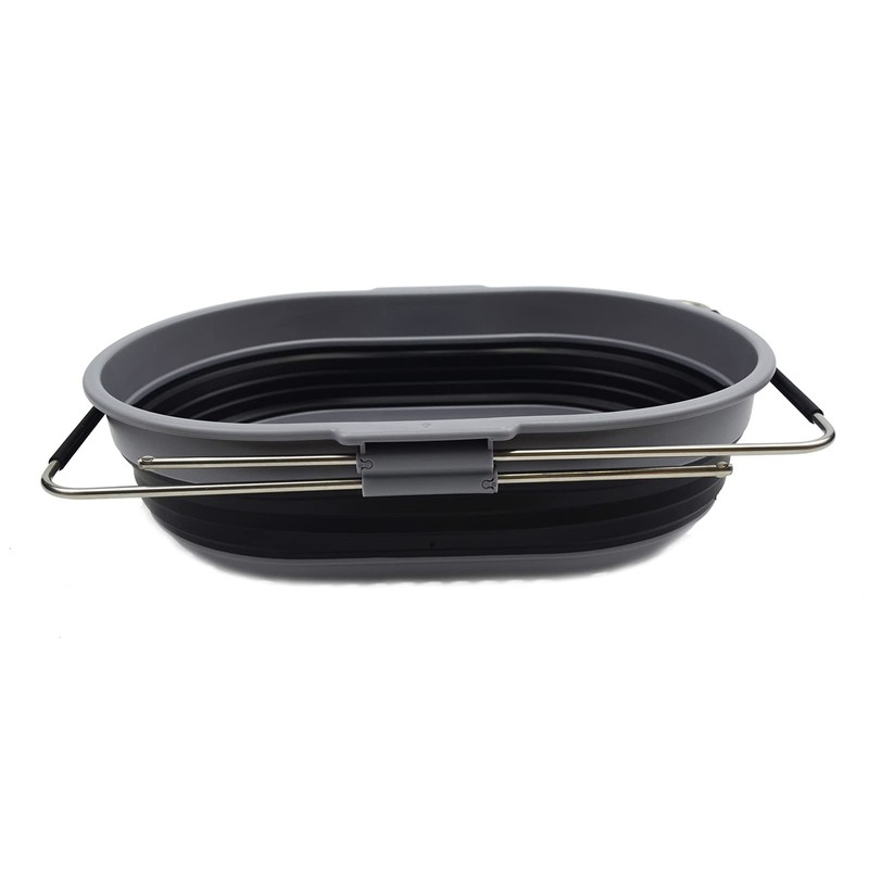 SAMMART 5L Expandable & Collapsible TPE/PP Over The Sink Oval