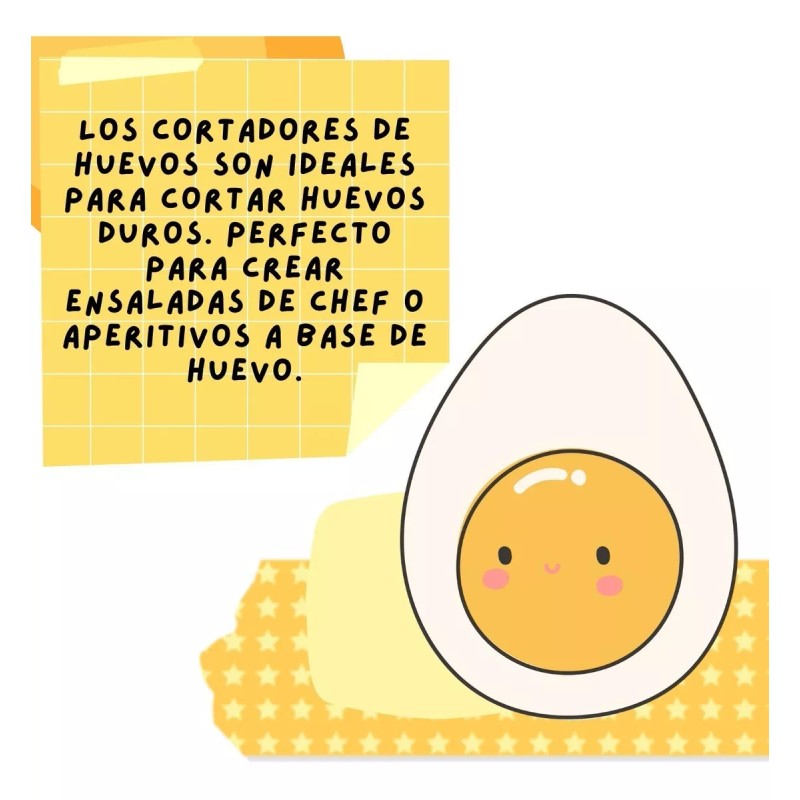 Veraly Cortador De Huevos Cocido Rebanador Cocina Plástico Acero