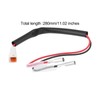 YINETTECH 2Pcs Motorcycle JWPF to Round Connector Adapter Cable Compatible