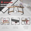 Homall L Shaped Gaming Desk Computer Corner Desk PC Gaming