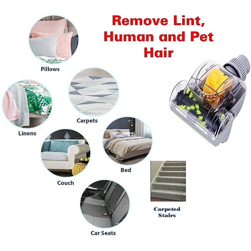 Household Cleaning Kit Vacuum Cleaner Accessories & Air Driven Pet