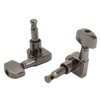 Small Square Fully Enclosed Locking Tuners 3L 3R Metal String