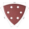 MACHSWON Triangular Sanding Paper,Triangle Oscillating Multi Tool,Hook and Loop Sanding
