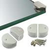 Shelf Holder Glass Shelf Support - Sturdy Shelf Brackets for