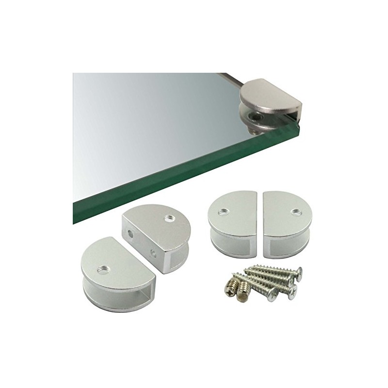 Shelf Holder Glass Shelf Support - Sturdy Shelf Brackets for