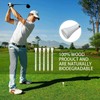 Dovhmoh 100pcs Golf Tees Wood Long Tall Golf Tees 83mm
