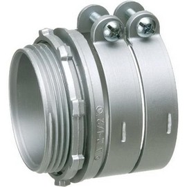 Arlington L4210 Die Cast Zinc Straight Connector 4 Inch