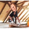 Balance Board Indoor Surfboard Surf Style Home Fitness with Wheel