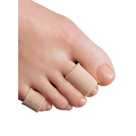Digi-Cushions, Gel Tube with Elastic Fabric, 2 Toe Sleeves Each 3/4" x 6" from Atlas Biomechanics
