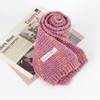 Meliyya Children's Winter Knitted Scarf Rainbow Colours Neckerchief Girls Boys