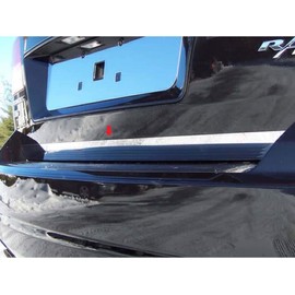 QAA is Compatible with 2009-2020 Dodge Journey 1 Piece Stainless Rear Deck Trim, Trunk Lid Accent, 2" Width RD49945