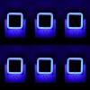 Kinur 6 Pack Blue LED Night Light Plug In, Dusk