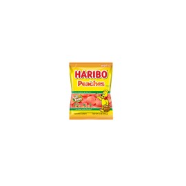 Haribo Gummi Candy Peaches, 5-ounces (Pack of12)